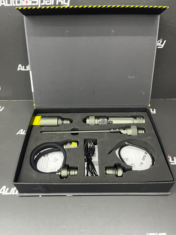 Ledlenser Worker's Friend Rechargeable Work Light with 4 Quick Attachments - 280 lumens