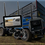 7" Wireless Solar Powered Magnetic Camera Kit (Also Rechargeable) (2 Channel, can add additional Camera)