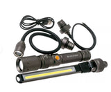 Ledlenser Worker's Friend Rechargeable Work Light with 4 Quick Attachments - 280 lumens