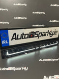 Apex S500 Number Plate LED Light Bar with Amber or White DRL - 8948Lumen Range 572Metres - PURELUX (Includes Wiring Harness)