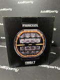 7" Cobra Driving Light 10,933Lumens 594Metre Range - Amber or White DRL - Dual Power Mode - Purelux