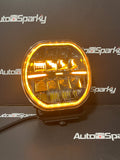 7" Cobra Driving Light 10,933Lumens 594Metre Range - Amber or White DRL - Dual Power Mode - Purelux