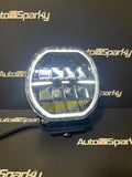 7" Cobra Driving Light 10,933Lumens 594Metre Range - Amber or White DRL - Dual Power Mode - Purelux