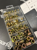 Rivet Nuts Assortment (Galvanized Steel) 150 pcs