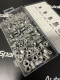 Rivet Nuts Assortment (Aluminum)  150 pcs