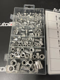 Rivet Nuts Assortment (Aluminum)  150 pcs