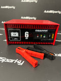 Absaar Battery Charger 12V 6AMP | Fuse Protected