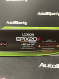 Epix20+ LED Work Lightbar with Strobe - 20" 180Watt 15'500Lumen Wide Beam - Amber or Red DRL - LEDSON
