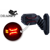 Medium Dragon 3 Function Flexible LED Stalk Marker Light Pair (Left & Right)