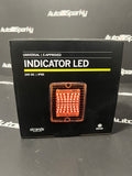 Strands IZE Rectangular Amber Indicator LED Light for Trucks - 24v