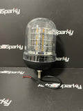 LED Single Bolt Beacon Clear Lens - Durite
