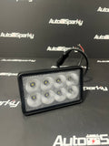 40Watt 3200Lumen Case Skid Steer Flush Fit Work Light - UTV Products
