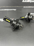 H4 Direct Fit 12V/24V LED Bulb Pair - F25 PRO BLACK Edition - Canbus Ready