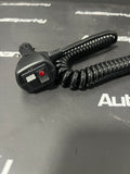 Spiral Power Cable with Flash Pattern Selection Button for Strobes & Beacons