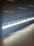 12" 45Watt 4000Lumen LED Lightbar with Amber or White DRL (Adjustable Bottom or Side Mounts)