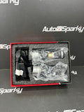 H4 LED Projector Lens Bulb Set - HD Lens - Active Cooling - CANBUS - EMC