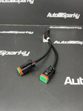 Deutsch DT Splitter - 2 Pin Female to x2 Deustsch DT 2 Pin Male