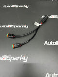 Deutsch DT Splitter - 2 Pin Female to x2 Deustsch DT 2 Pin Male