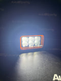 LED Oblong Reverse Light / Work Light with Red or Amber Tunnel Effect Position Light - Boreman