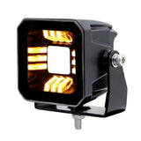 LED POD Mini Work Light with Red or Amber Position Light - Boreman