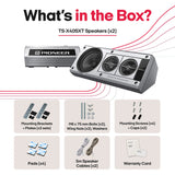Pioneer TS-X40SXT Heritage Surface-Mount 3-Way Box Speakers