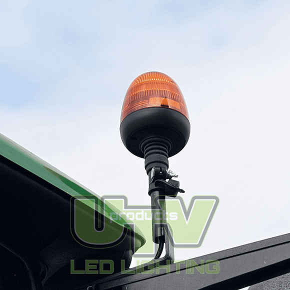 JD R-Series & Fendt Pole Mounted Amber LED Beacon – CANBUS/Error Free
