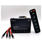 Wireless Switch Panel with Fuse & Relay Box - 6 Gang - 12v/24v