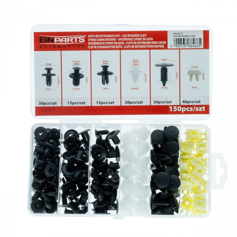 Car Clips Set Universal Car Clip Assortment Set - 150 PCS – Auto Sparky