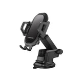 Suction Cup Phone Holder – Dashboard & Windscreen Mount Black - Fits 3.5" to 6.8" Smartphones