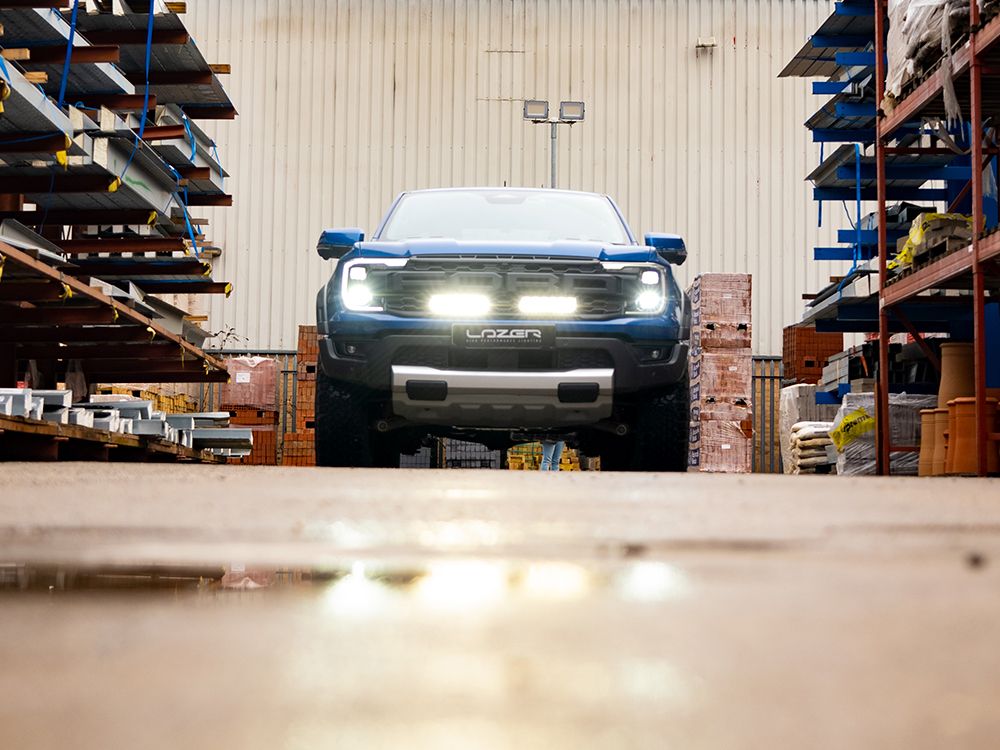 Lazerlamps Grille Kit - Ford Ranger Raptor (2023+) - 2x Triple-R 850 L ...