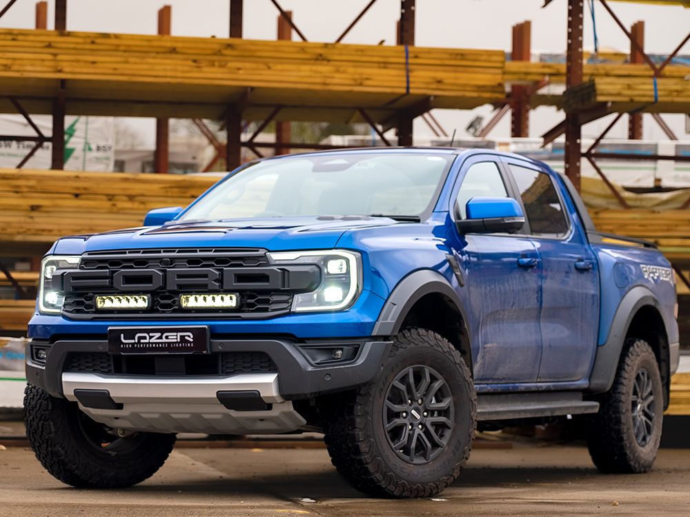 Lazerlamps Grille Kit - Ford Ranger Raptor (2023+) - 2x Triple-R 850 L ...