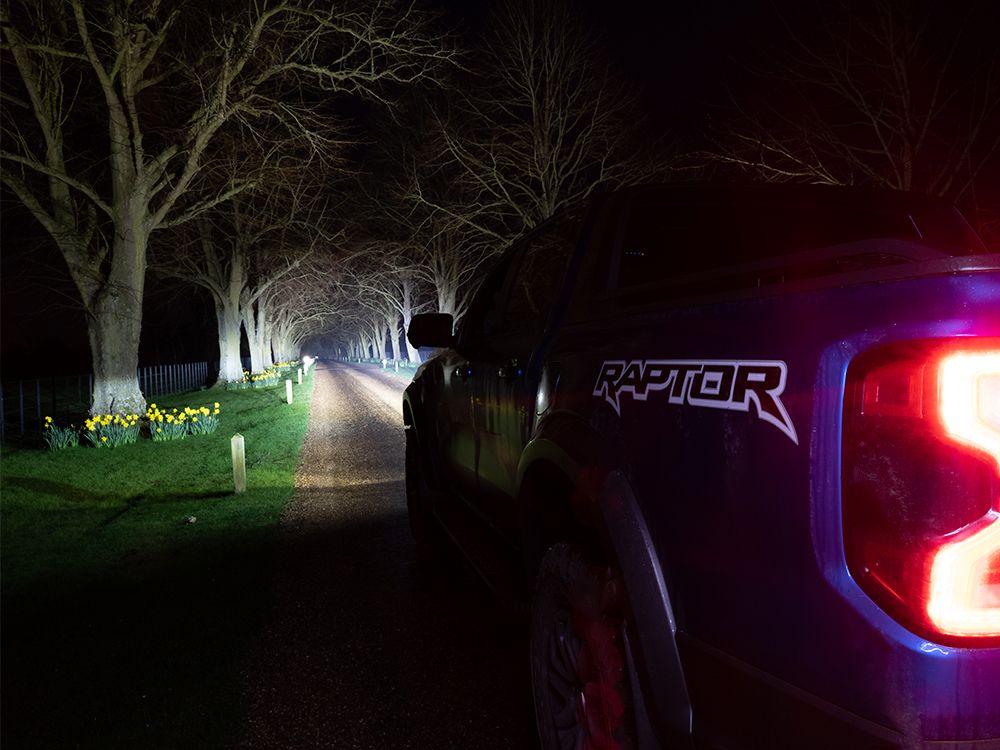 Lazerlamps Grille Kit - Ford Ranger Raptor (2023+) - 2x Triple-R 850 L ...