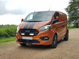 Lazerlamps Grille Kit - Ford Transit Custom (2018 - 2022) 2x Triple-R 750 Lightbars with White or Amber Position Lights