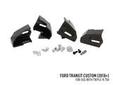 Lazerlamps Grille Kit - Ford Transit Custom (2018 - 2022) 2x Triple-R 750 Lightbars with White or Amber Position Lights