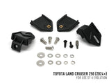 Lazerlamps Grille Kit - Toyota Land Cruiser 250 (2024+) 2x ST4 Evolution High Performance LED lights