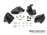 Lazerlamps Grille Kit - Renault Trafic (2023+) 2x Triple-R 750 Lightbars with White or Amber Position Lights