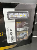 Lazerlamps Grille Kit - VW Amarok V6 (2016-2022) 2x Triple-R 750 Lightbars with White or Amber Position Lights & Amber Beacons