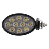 40Watt 4000Lumen Oval Flood LED Work Light - Dual Mount Side or Bottom Mount - LED Global
