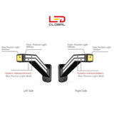 LED Stalk Marker Light with Dynamic Indicator - Pair - LED Global