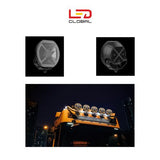 9" 160Watt 11,000Lumen Driving Light - Amber Strobe - Amber or White DRL