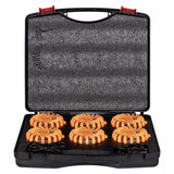 6 LED Rechargeable Flares in Charging Carry Case