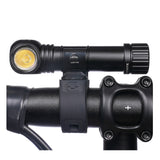 High Powered Long Range Bicycle Lamp / Helmet Lamp / Head Torch - 1250Lumen - 110 Metre Range - Lumonite Compass