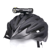 High Powered Long Range Bicycle Lamp / Helmet Lamp / Head Torch - 1250Lumen - 110 Metre Range - Lumonite Compass
