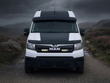 Lazerlamps Grille Kit - MAN TGE (2017+) - 2x Triple-R 750 Lightbars with White or Amber Position Lights