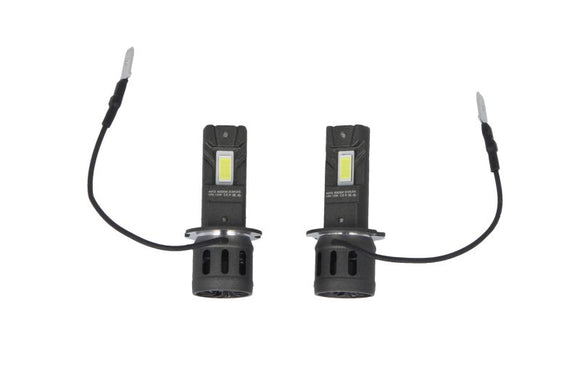 Philips H3 Direct Fit LED Bulbs - Ultra Compact Design - Pair