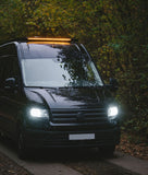 42" Purelux Black Boost S1070 400Watt LED Lightbar with Amber or White DRL