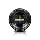 Front Fog Light with White or Amber Parking Light - PURELUX F330 - 9cm / 3.5"