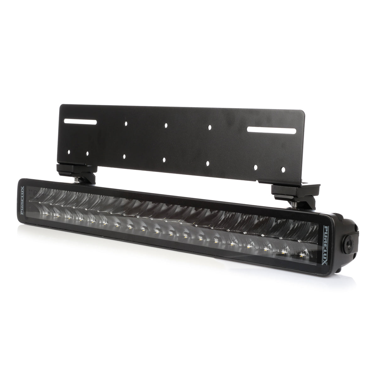 Number Plate Mounting Bracket for 2 Spot Lights or Light Bar - Purelux ...