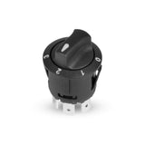Off/On/On/On Switch with LED Indicator - Dial Switch - Purelux
