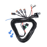 Driving Light / Lightbar Wiring Kit - 12V Deutsch DT Plugs - Available in 1,2,3 or 4 Outputs - Purelux